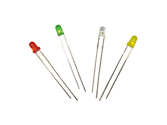 插件圓頭單色LED燈珠