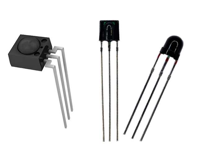 插件貼片紅外線接收頭 脈沖式、電平式接收頭